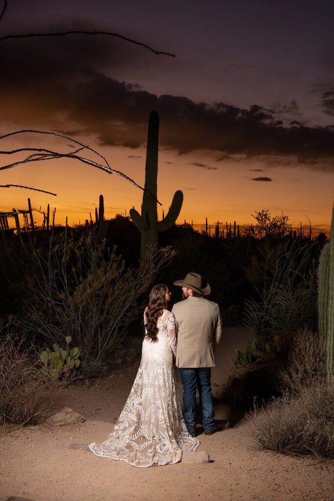 Tucson Saguaro West Elopement